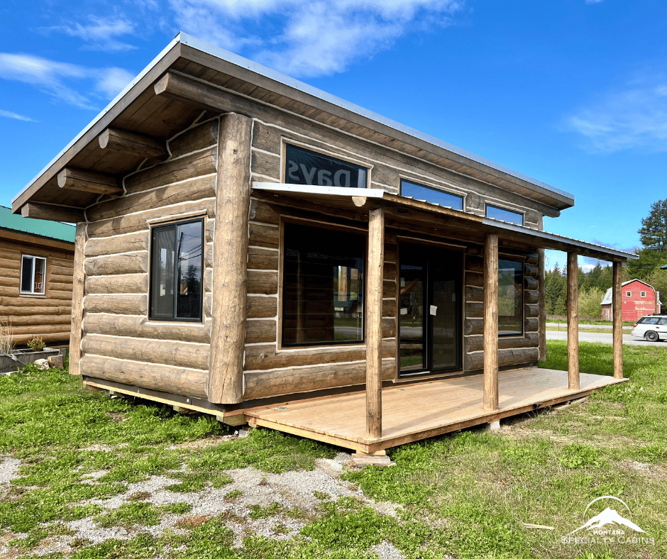 Tiny Log Home
