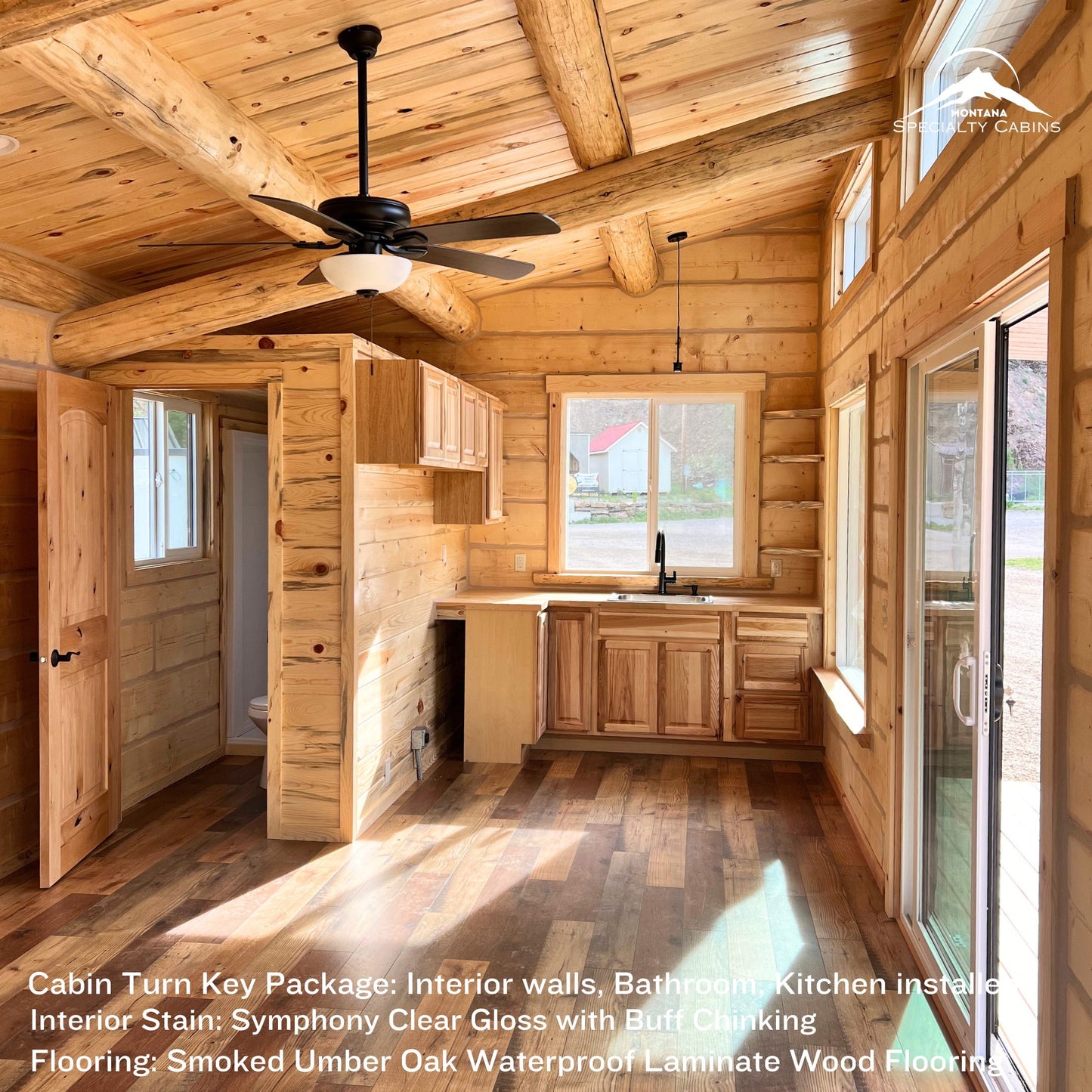 Grey Wolf Log Cabin 12x26: Your Ultimate Tiny Home Retreat