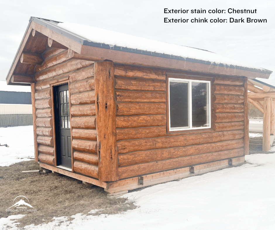 Gold Creek Log Cabin 12x16: Your Rustic Retreat Awaits