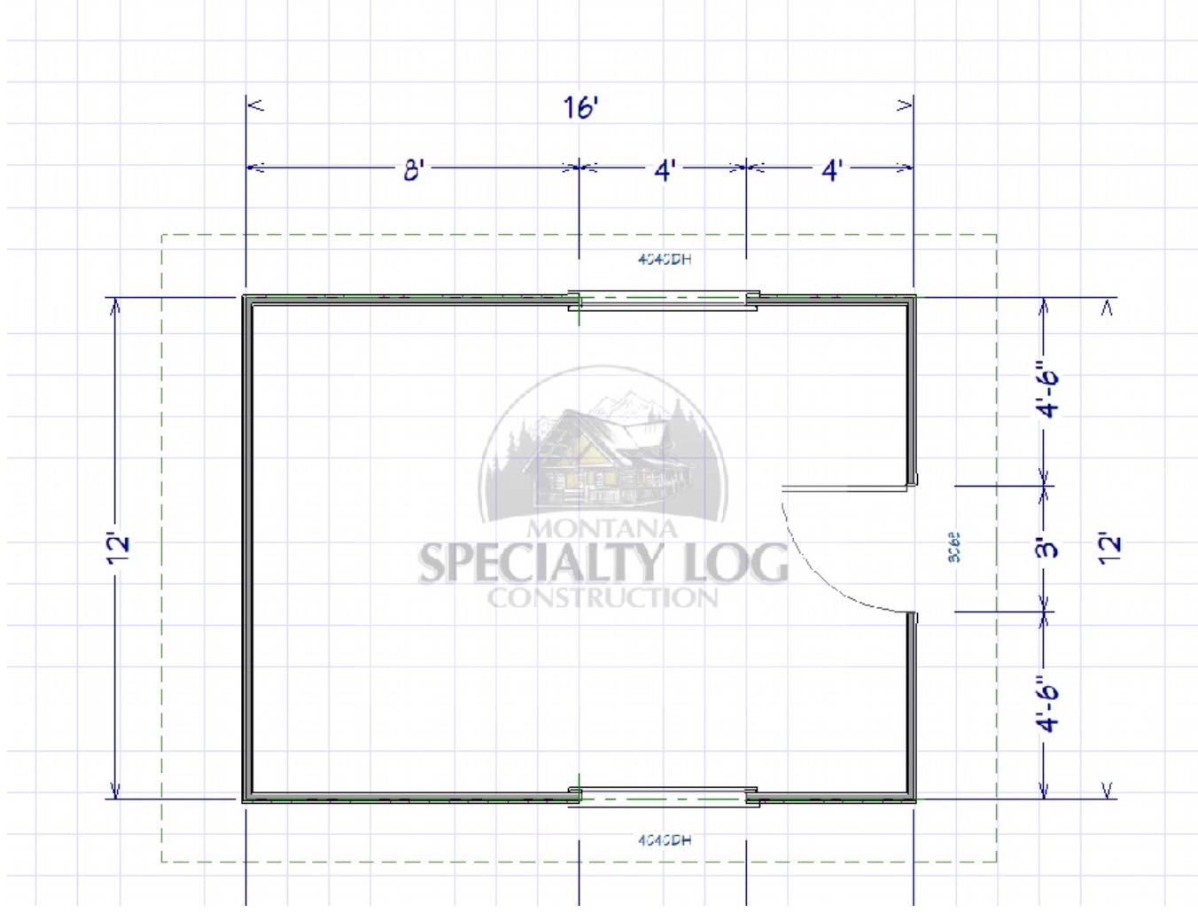 Gold Creek Log Cabin 12x16: Your Rustic Retreat Awaits