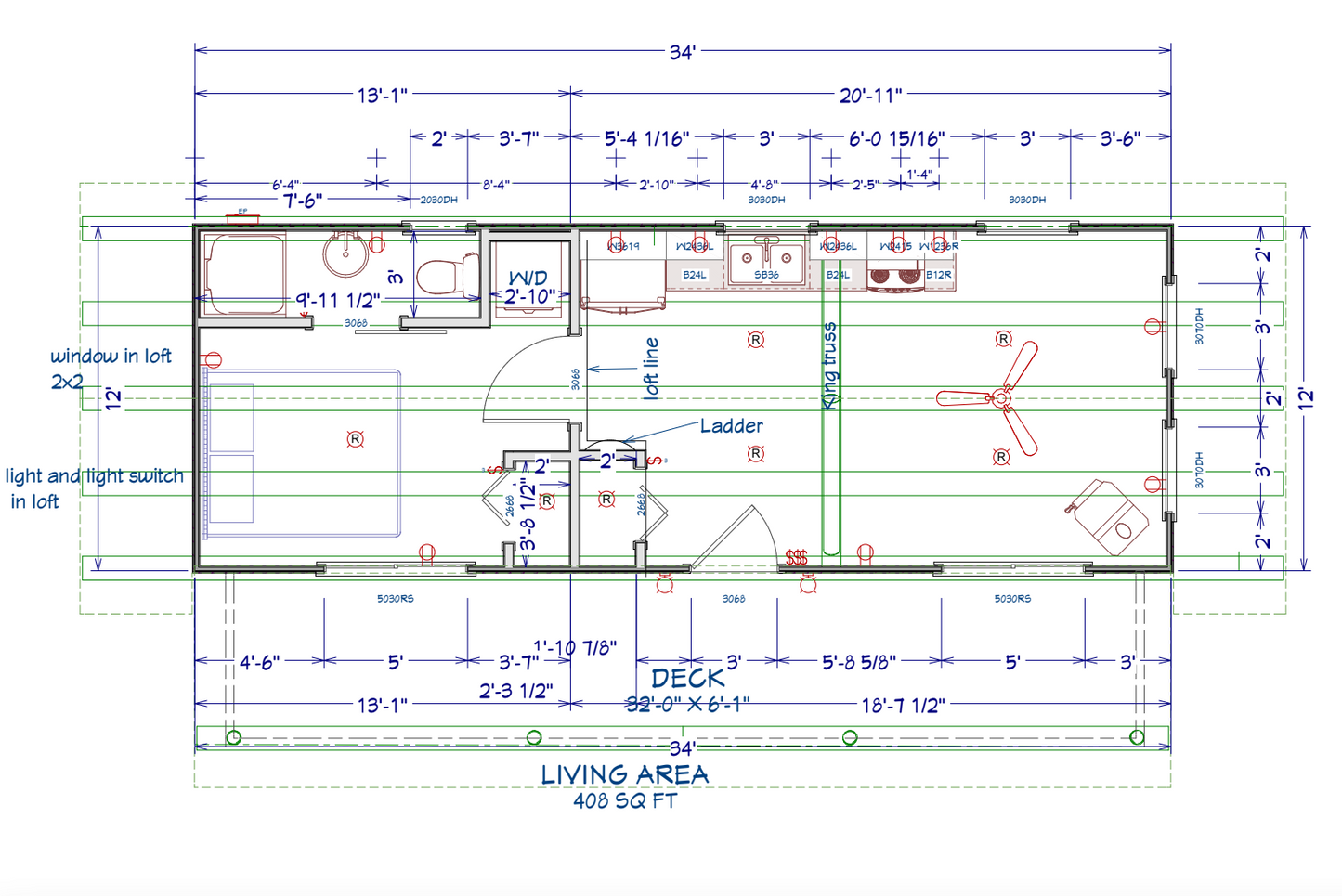 Bison View Cabin 12x34 Move-In Ready Luxury