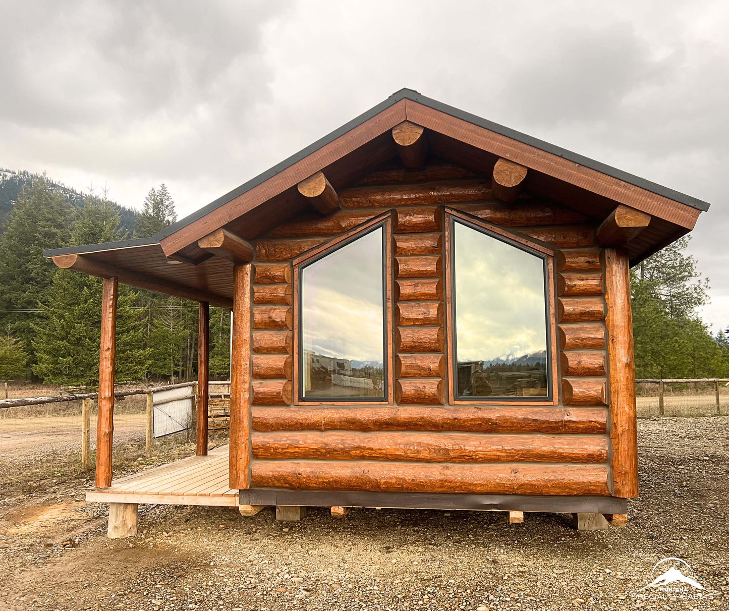 Bison View Cabin – 12x30 Turn-Key Log Retreat