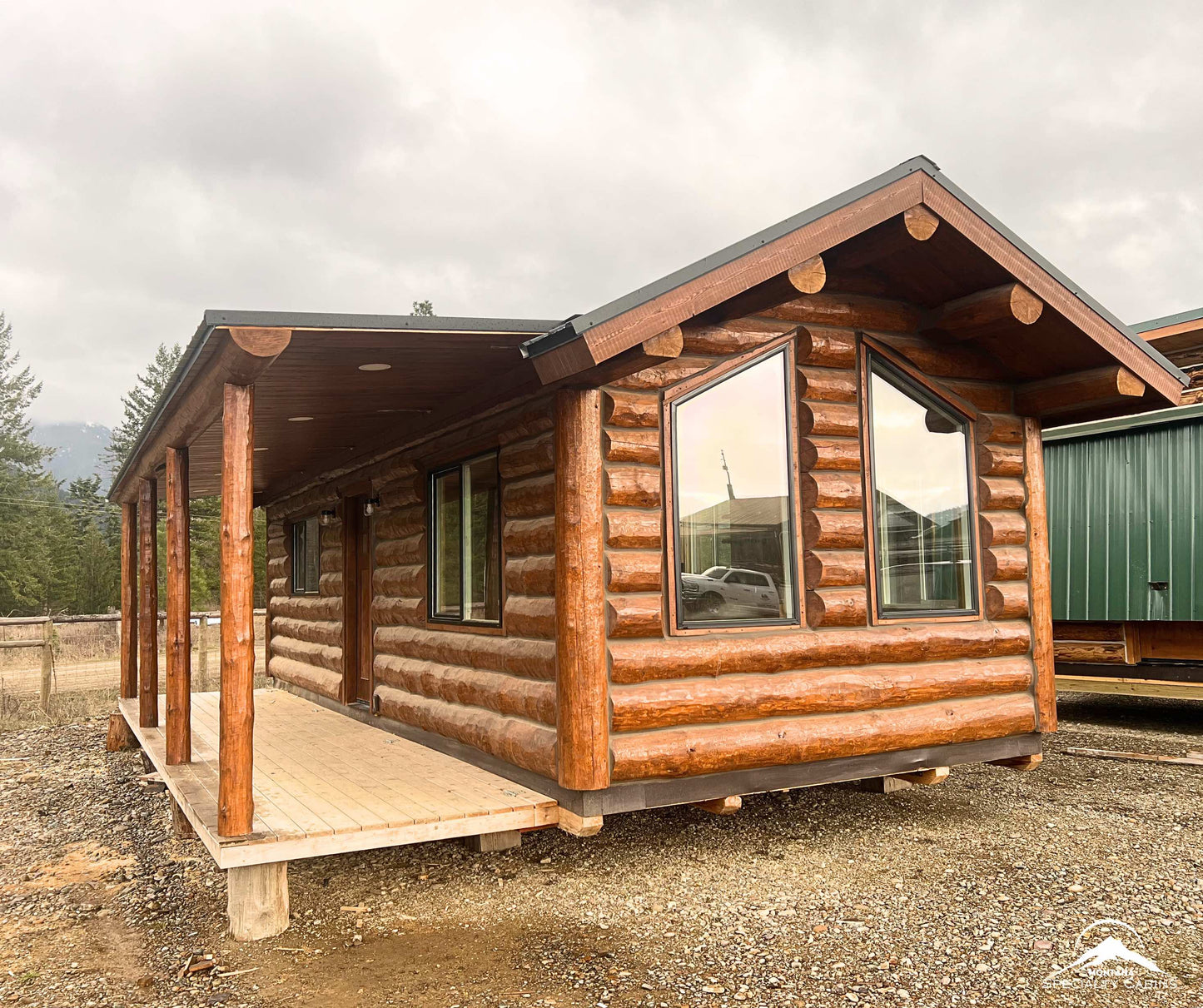Bison View Cabin – 12x30 Turn-Key Log Retreat