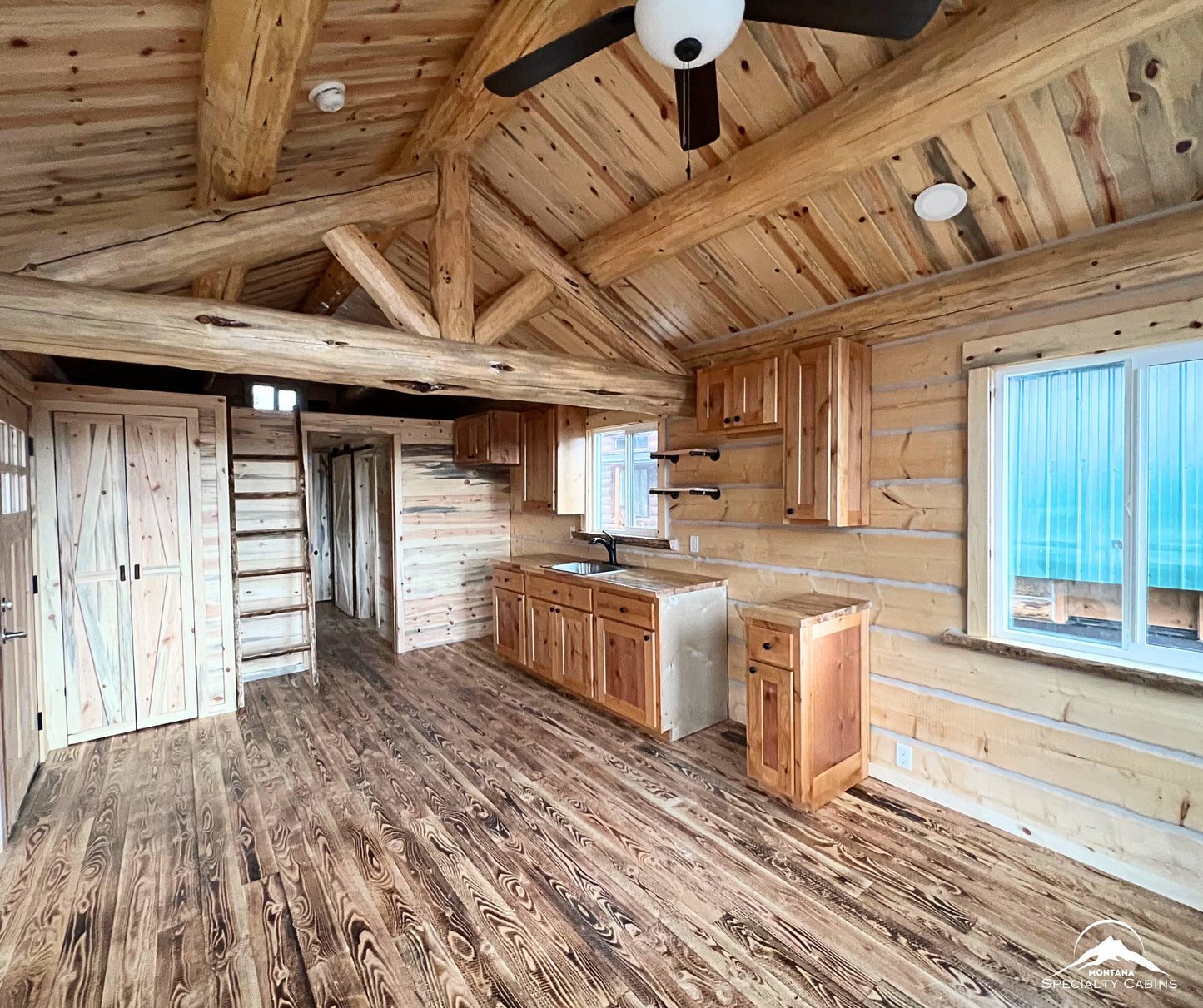 Bison View Cabin – 12x30 Turn-Key Log Retreat