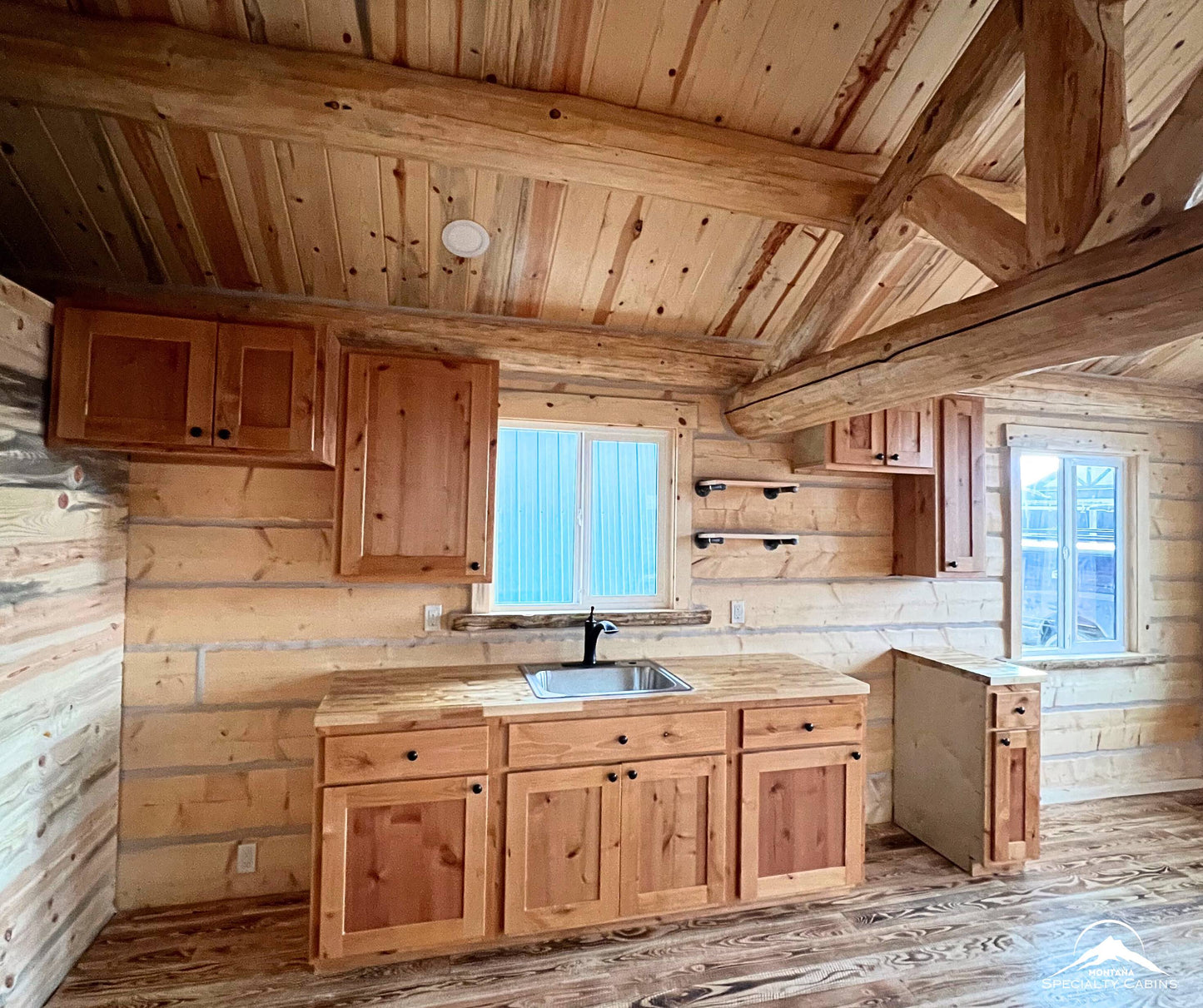 Bison View Cabin – 12x30 Turn-Key Log Retreat