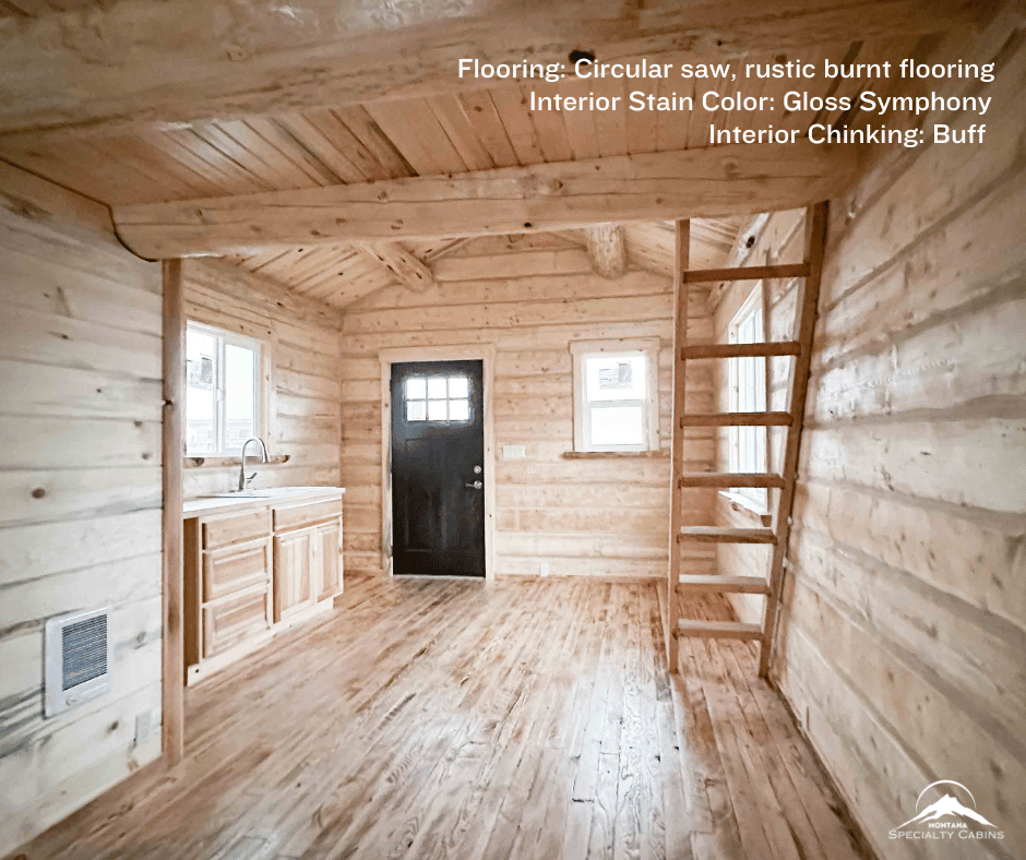 Tiny Home Log Cabin