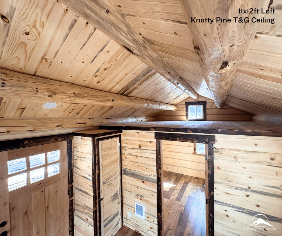 Orchard View Log Cabin 12x30: Tiny Living Ready- Just Bring Your Toothbrush