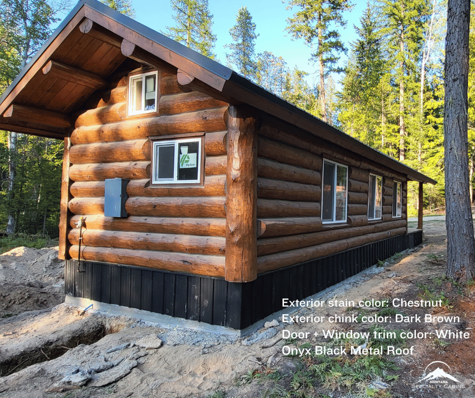 Red Fox Log Cabin 12x30ft: Turnkey Living and Outdoor Oasis