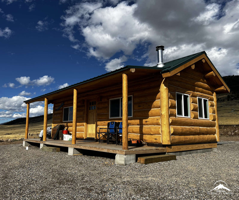 Bison View 12×30 with full-length covered porch