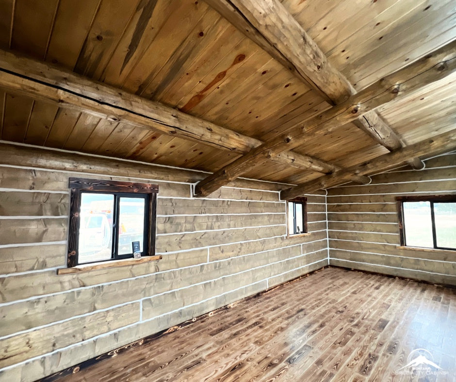 Grey Wolf Log Cabin 12x26: Embrace the Spirit of the Wilderness