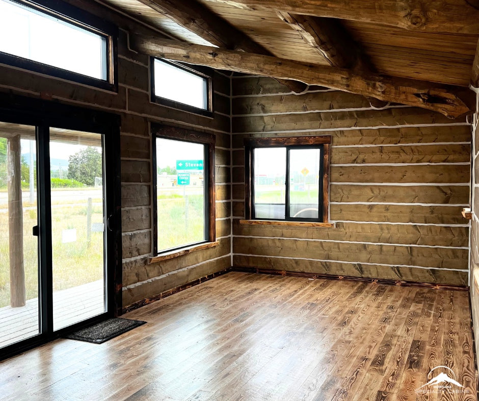 Grey Wolf Log Cabin 12x26: Embrace the Spirit of the Wilderness