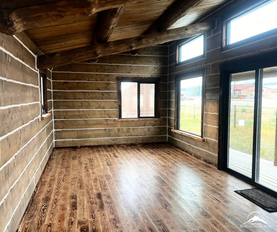 Grey Wolf Log Cabin 12x26: Embrace the Spirit of the Wilderness