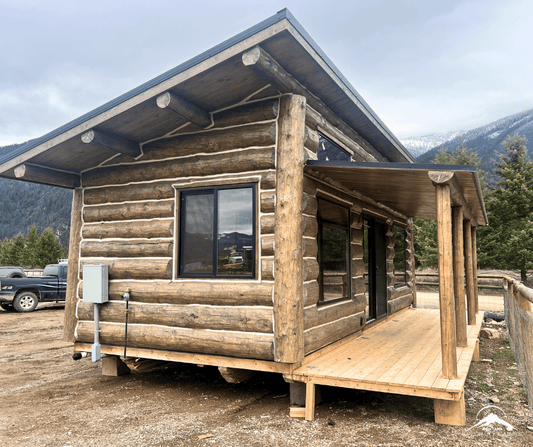 12x26ft Grey Wolf Log Cabin