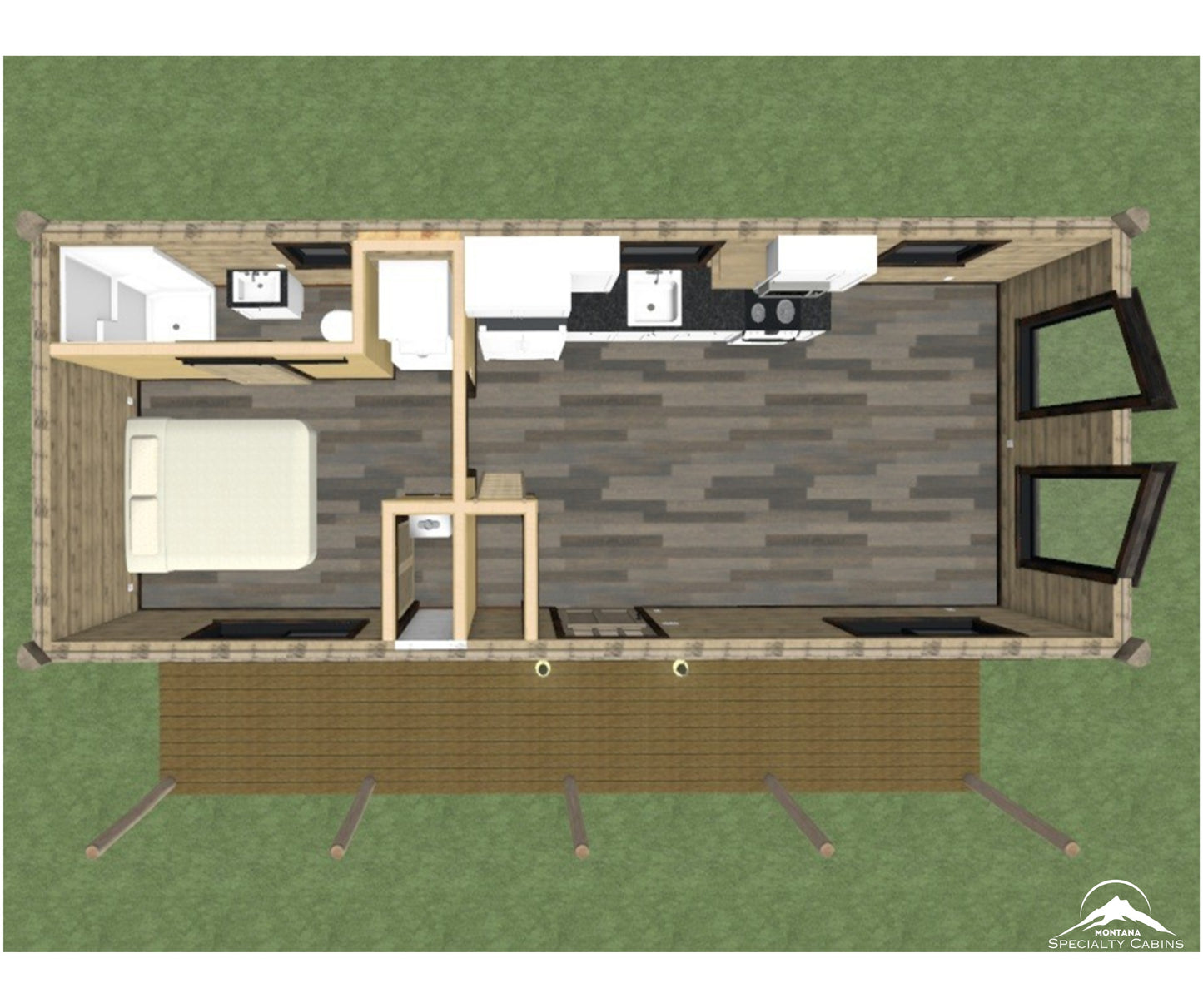 Bison View 12x34