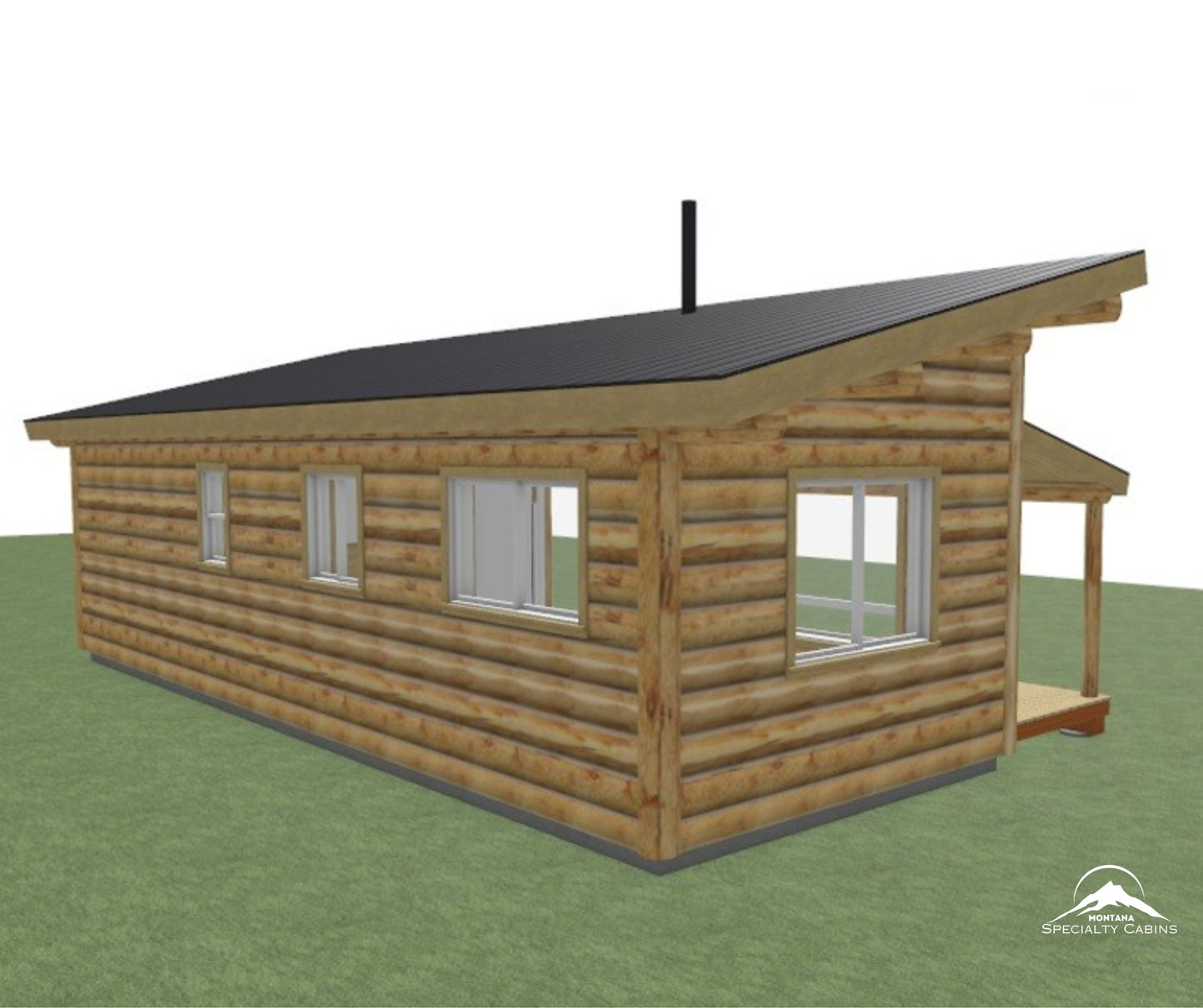 12x34 Timberwolf - 408 sq ft