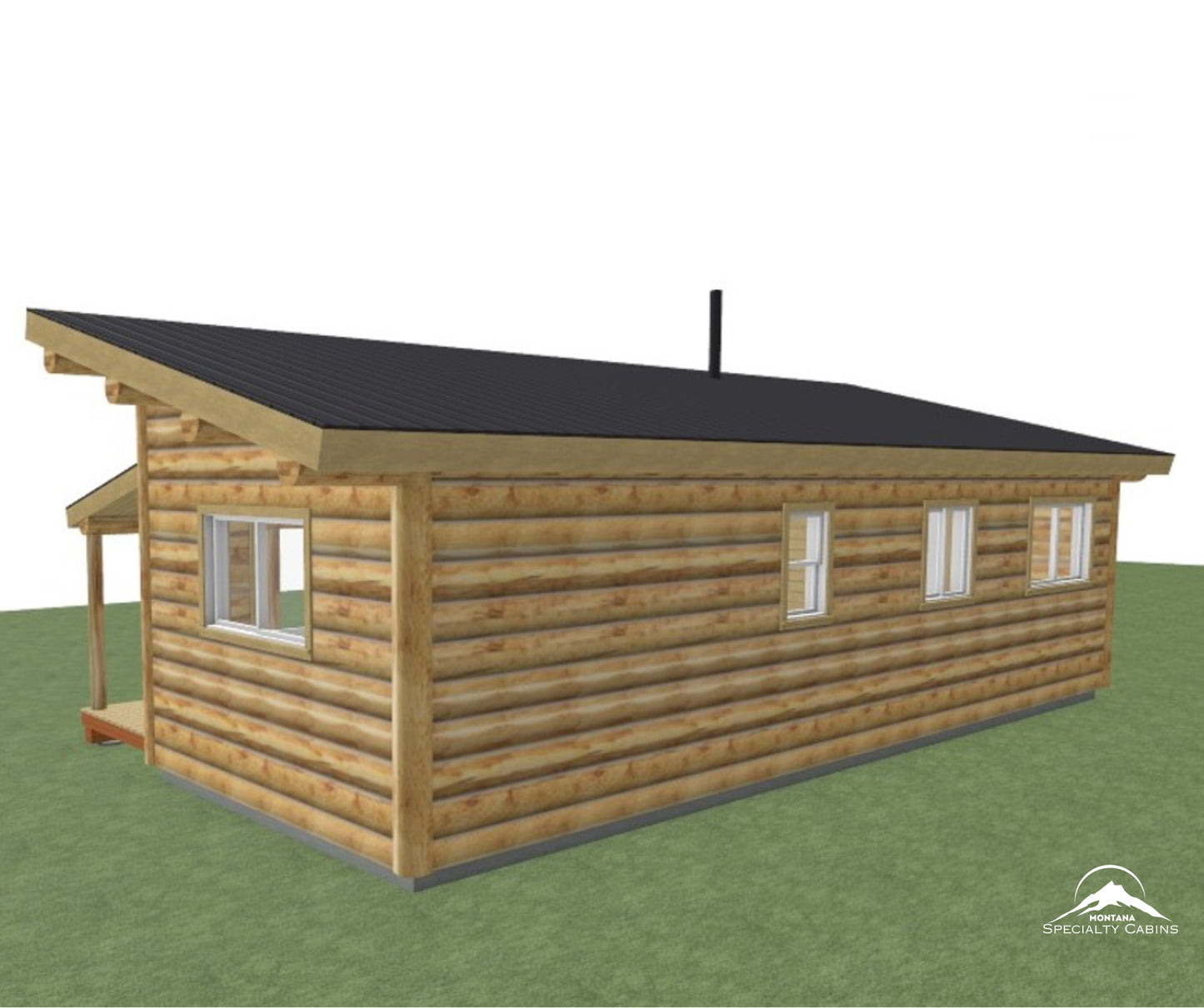 12x34 Timberwolf - 408 sq ft