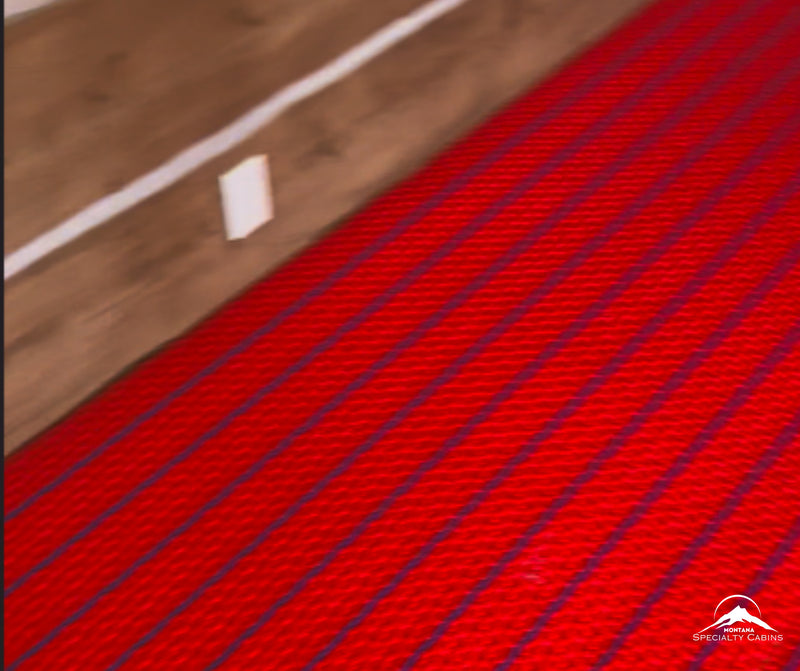 Heated flooring for added comfort during colder seasons.