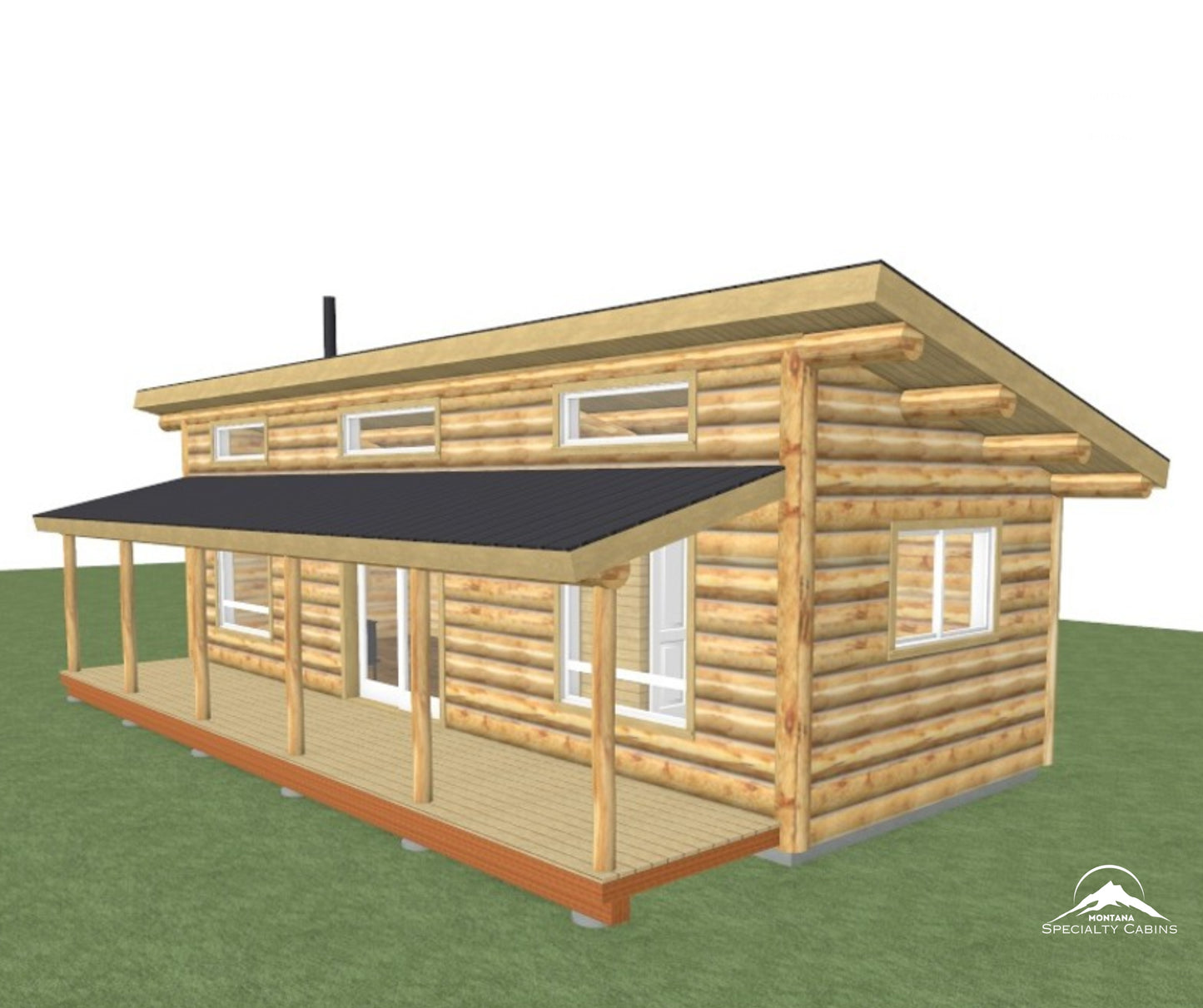 12x34 Timberwolf - 408 sq ft