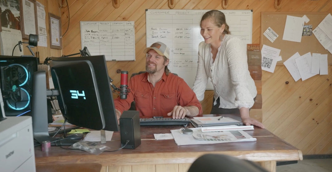Load video: Meet the Makers of Montana Specialty Cabins